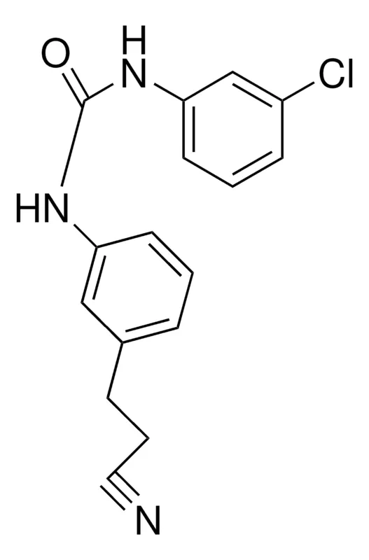Sigma-Aldrich 1-(3-CHLOROPHENYL)-3-(3-(2-CYANOETHYL)PHENYL)UREA,AldrichCPR
