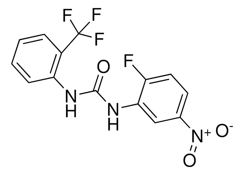 Sigma-Aldrich 1-(2-FLUORO-5-NITROPHENYL)-3-(2-(TRIFLUOROMETHYL)PHENYL)UREA,AldrichCPR