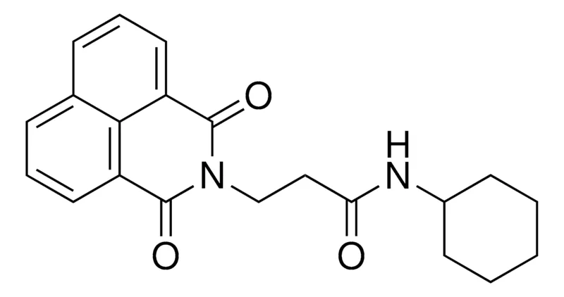 Sigma-Aldrich N-CYCLOHEXYL-3-(1,3-DIOXO-1H,3H-BENZO(DE)ISOQUINOLIN-2-YL)-PROPIONAMIDE,AldrichCPR