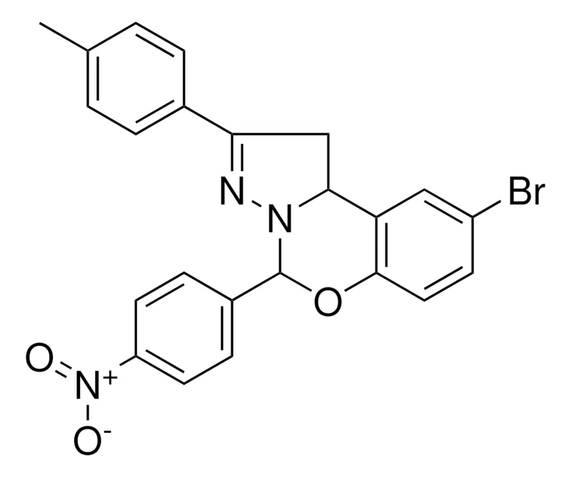 Sigma-Aldrich 8-BR-4-(4-NITRO-PH)-2-P-TOLYL-1,9B-2H-5-OXA-3,3A-DIAZA-CYCLOPENTA(A)NAPHTHALENE,AldrichCPR