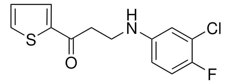 Sigma-Aldrich 3-(3-CHLORO-4-FLUOROANILINO)-1-(2-THIENYL)-1-PROPANONE,AldrichCPR