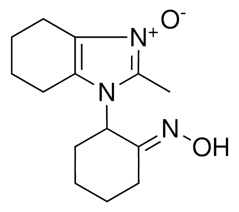 Sigma-Aldrich 2-(2-METHYL-3-OXIDO-4,5,6,7-TETRAHYDRO-1H-BENZIMIDAZOL-1-YL)CYCLOHEXANONE OXIME,AldrichCPR