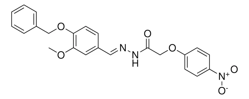 Sigma-Aldrich N'-(4-(BENZYLOXY)-3-METHOXYBENZYLIDENE)-2-(4-NITROPHENOXY)ACETOHYDRAZIDE,AldrichCPR