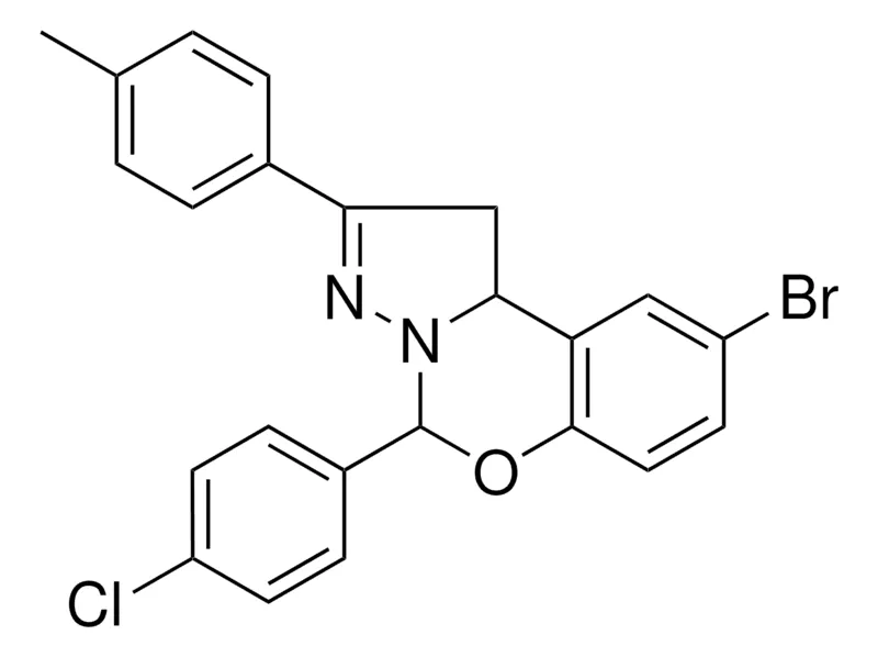 Sigma-Aldrich 8-BR-4-(4-CL-PH)-2-P-TOLYL-1,9B-2H-5-OXA-3,3A-DIAZA-CYCLOPENTA(A)NAPHTHALENE,AldrichCPR