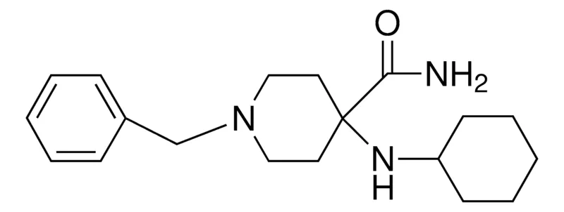 Sigma-Aldrich 1-BENZYL-4-CYCLOHEXYLAMINO-4-PIPERIDINECARBOXAMIDE,AldrichCPR