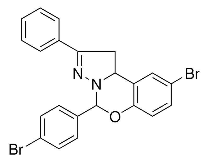 Sigma-Aldrich 8-BR-4-(4-BR-PH)-2-PHENYL-1,9B-DIHYDRO-5-OXA-3,3A-DIAZA-CYCLOPENTA(A)NAPHTHALENE,AldrichCPR