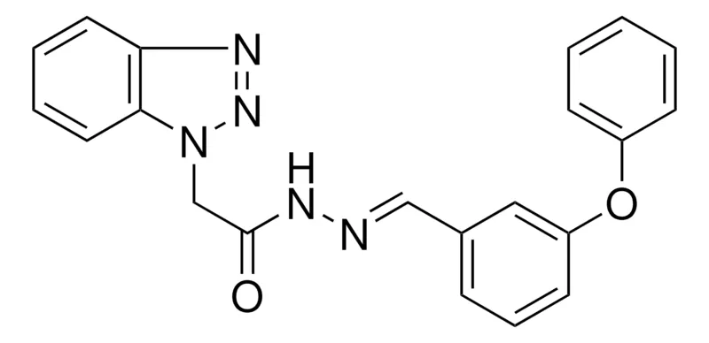 Sigma-Aldrich 2-BENZOTRIAZOL-1-YL-ACETIC ACID (3-PHENOXY-BENZYLIDENE)-HYDRAZIDE，AldrichCPR