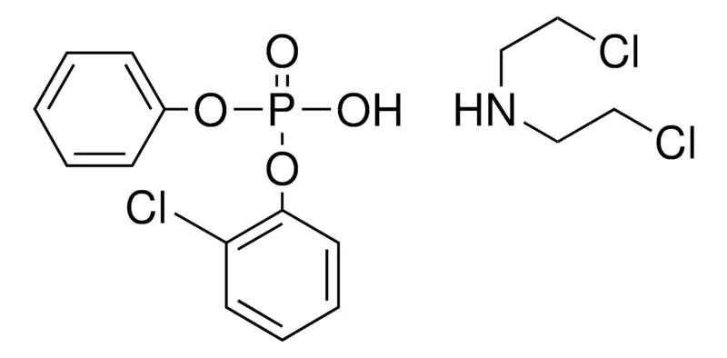 Sigma-Aldrich PHOSPHORIC ACID 2-CHLORO-PHENYL ESTER PHENYL ESTER, BIS-(2-CHLORO-ETHYL)-AMINE,AldrichCPR