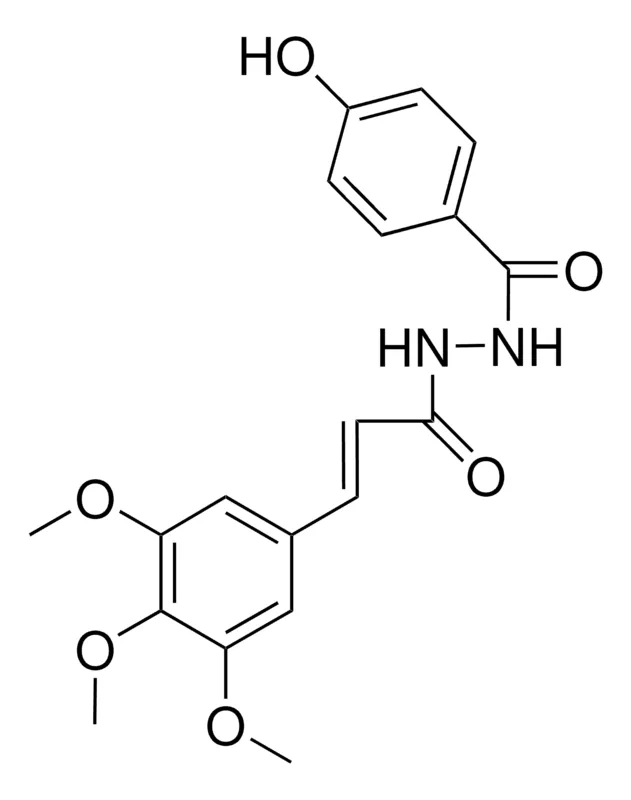 Sigma-Aldrich 1-(4-HYDROXYBENZOYL)-2-(3,4,5-TRIMETHOXYCINNAMOYL)HYDRAZINE,AldrichCPR