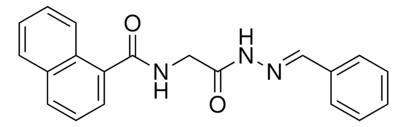 Sigma-Aldrich N-(2-(2-BENZYLIDENEHYDRAZINO)-2-OXOETHYL)-1-NAPHTHAMIDE,AldrichCPR