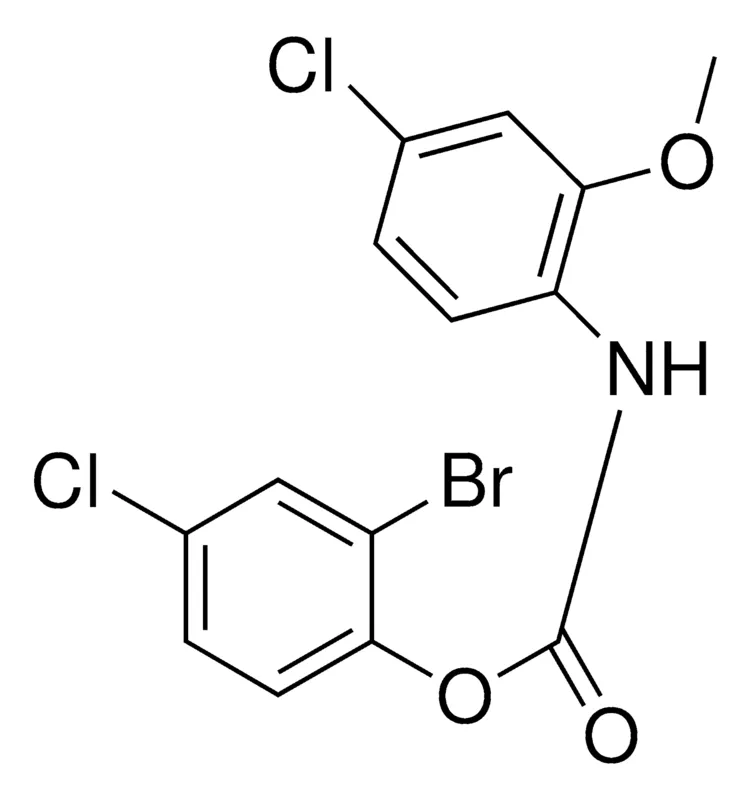 Sigma-Aldrich 2-BROMO-4-CHLOROPHENYL N-(4-CHLORO-2-METHOXYPHENYL)CARBAMATE,AldrichCPR