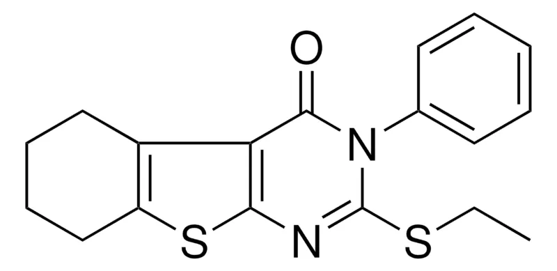 Sigma-Aldrich 2-ETHYLSULFANYL-3-PH-5,6,7,8-4H-3H-BENZO(4,5)THIENO(2,3-D)PYRIMIDIN-4-ONE,AldrichCPR