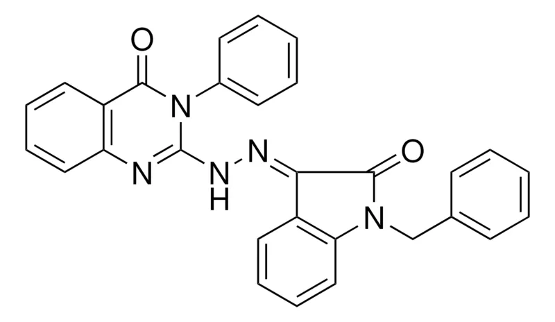 Sigma-Aldrich 2-(N'-(1-BENZYL-2-OXO-1,2-2H-INDOL-3-YLIDENE)-HYDRAZINO)3-PH-3H-QUINAZOLIN-4-ONE,AldrichCPR