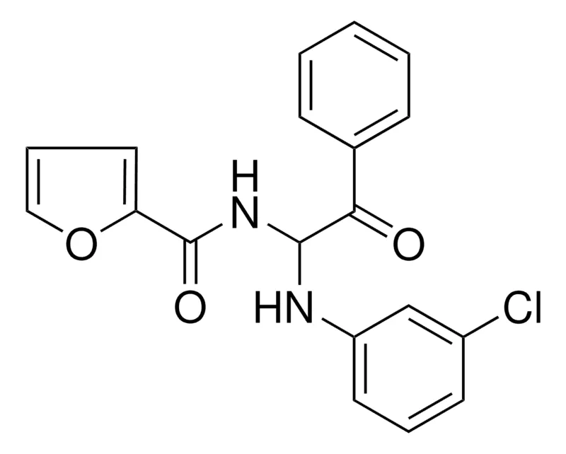 Sigma-Aldrich FURAN-2-CARBOXYLIC ACID (1-(3-CHLORO-PHENYLAMINO)-2-OXO-2-PHENYL-ETHYL)-AMIDE,AldrichCPR