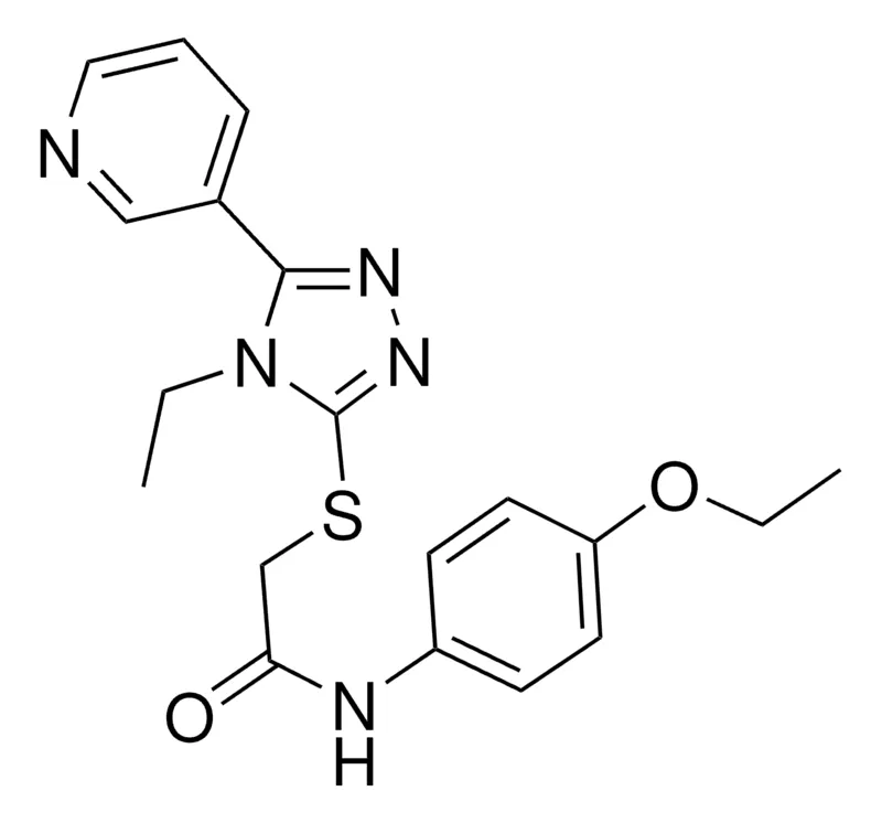 Sigma-Aldrich N-(4-ETHOXYPHENYL)-2-((4-ET-5-(3-PYRIDINYL)-4H-1,2,4-TRIAZOL-3-YL)THIO)ACETAMIDE，AldrichCPR