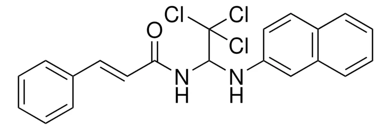 Sigma-Aldrich 3-PHENYL-N-(2,2,2-TRICHLORO-1-(NAPHTHALEN-2-YLAMINO)-ETHYL)-ACRYLAMIDE,AldrichCPR