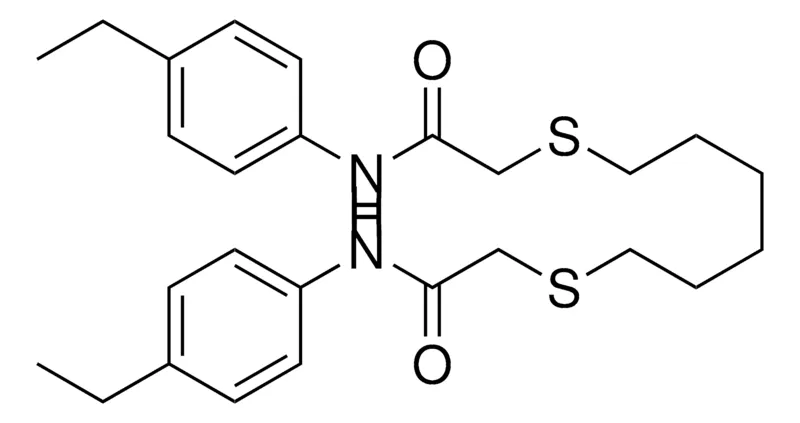 Sigma-Aldrich N-(4-ET-PH)-2-(6-((4-ET-PHENYLCARBAMOYL)-METHYLSULFANYL)-HEXYLSULFANYL)ACETAMIDE,AldrichCPR