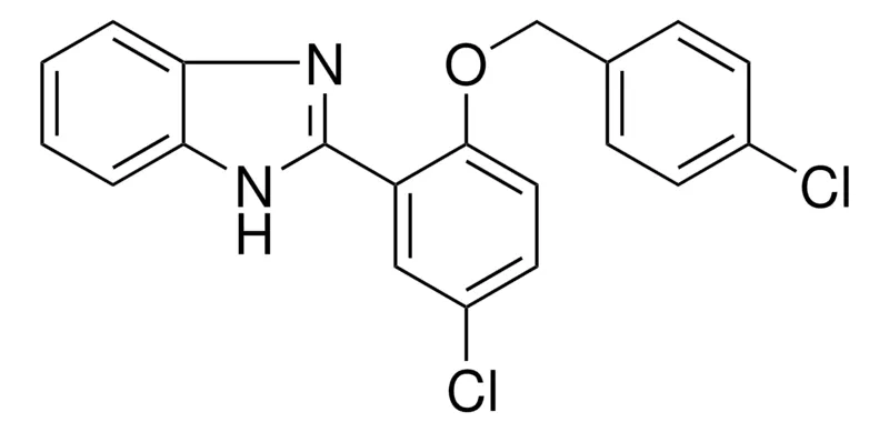 Sigma-Aldrich 2-(5-CHLORO-2-(4-CHLORO-BENZYLOXY)-PHENYL)-1H-BENZOIMIDAZOLE,AldrichCPR
