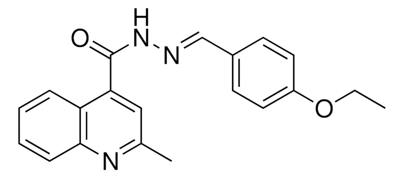 Sigma-Aldrich 2-METHYL-QUINOLINE-4-CARBOXYLIC ACID (4-ETHOXY-BENZYLIDENE)-HYDRAZIDE,AldrichCPR