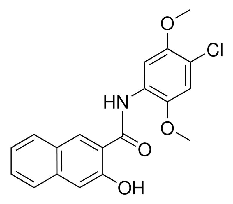 Sigma-Aldrich 4'-CHLORO-3-HYDROXY-2',5'-DIMETHOXY-2-NAPHTHOIC ACID ANILIDE (CI 37555),AldrichCPR