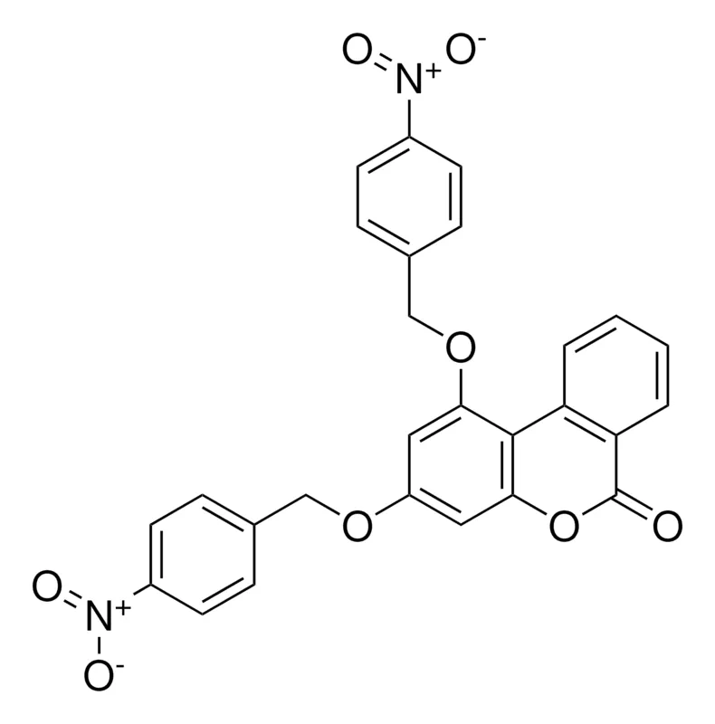 Sigma-Aldrich 1,3-BIS-(4-NITRO-BENZYLOXY)-BENZO(C)CHROMEN-6-ONE,AldrichCPR