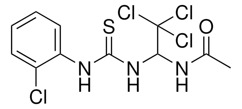 Sigma-Aldrich N-(2,2,2-TRICHLORO-1-(3-(2-CHLORO-PHENYL)-THIOUREIDO)-ETHYL)-ACETAMIDE,AldrichCPR