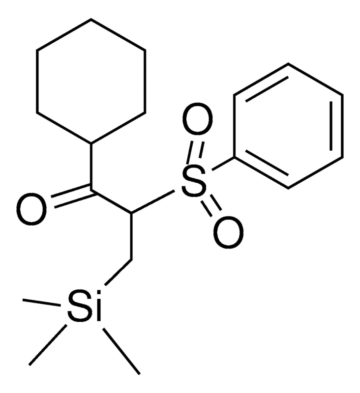 Sigma-Aldrich 1-CYCLOHEXYL-2-(PHENYLSULFONYL)-3-(TRIMETHYLSILYL)-1-PROPANONE,AldrichCPR