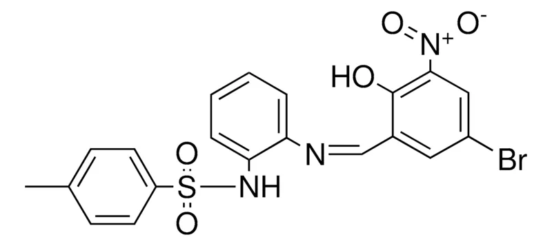 Sigma-Aldrich N-(2-((5-BR-2-HO-3-NITRO-BENZYLIDENE)-AMINO)-PHENYL)-4-METHYL-BENZENESULFONAMIDE,AldrichCPR