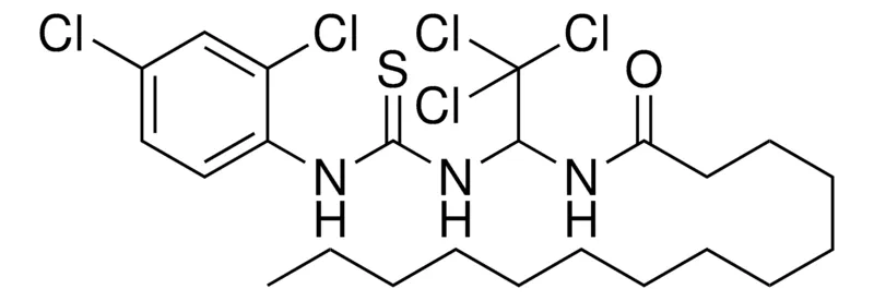 Sigma-Aldrich TETRADECANOIC ACID (2,2,2-TRICHLORO-1-(3-(2,4-DICHLORO-PH)-THIOUREIDO)-ET)-AMIDE,AldrichCPR