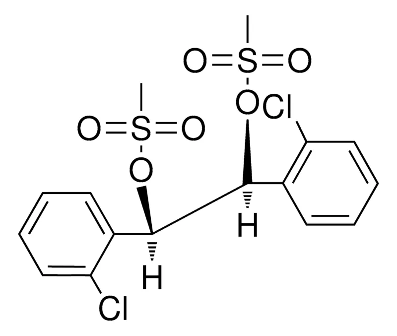 Sigma-Aldrich MESO-1,2-(2-CHLOROPHENYL)ETHYLENE GLYCOL DIMESYLATE,AldrichCPR