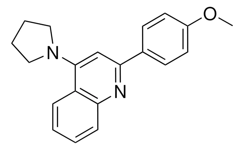 Sigma-Aldrich 2-(4-METHOXYPHENYL)-4-(1-PYRROLIDINYL)QUINOLINE，AldrichCPR