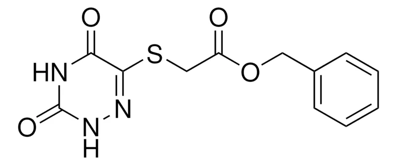 Sigma-Aldrich BENZYL ((3,5-DIOXO-2,3,4,5-TETRAHYDRO-1,2,4-TRIAZIN-6-YL)THIO)ACETATE,AldrichCPR