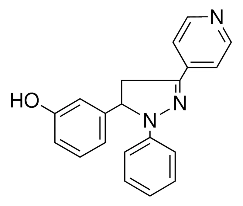 Sigma-Aldrich 3-(2-PHENYL-5-PYRIDIN-4-YL-3,4-DIHYDRO-2H-PYRAZOL-3-YL)-PHENOL，AldrichCPR
