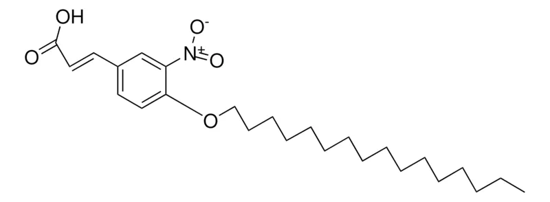 Sigma-Aldrich 4-(HEXADECYLOXY)-3-NITROCINNAMIC ACID,AldrichCPR
