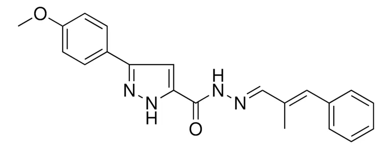 Sigma-Aldrich 5-(4-MEO-PH)-2H-PYRAZOLE-3-CARBOXYLIC ACID (2-ME-3-PHENYL-ALLYLIDENE)-HYDRAZIDE,AldrichCPR