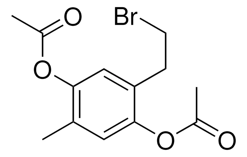 Sigma-Aldrich 4-(2-BROMOMETHYL)-2,5-DIHYDROXYTOLUENE DIACETATE,AldrichCPR