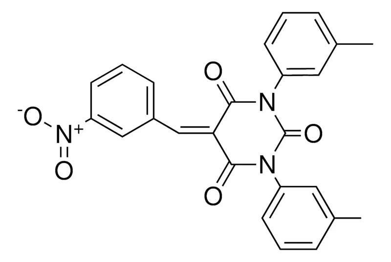 Sigma-Aldrich 5-(3-NITRO-BENZYLIDENE)-1,3-DI-M-TOLYL-PYRIMIDINE-2,4,6-TRIONE,AldrichCPR
