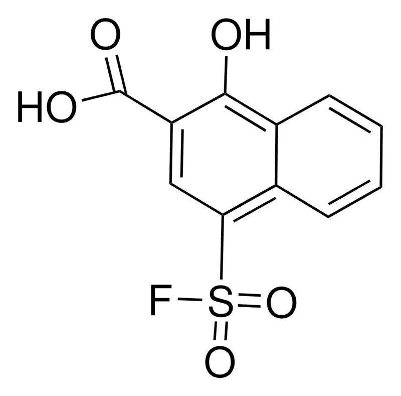 Sigma-Aldrich 4-FLUOROSULFONYL-1-HYDROXY-2-NAPHTHOIC ACID,AldrichCPR