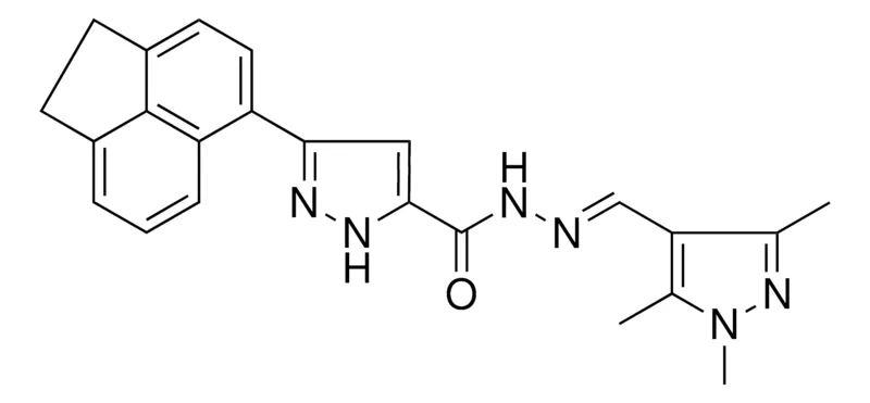 Sigma-Aldrich 3-(1,2-DIHYDRO-5-ACENAPHTHYLENYL)-N'-[(E)-(1,3,5-TRIMETHYL-1H-PYRAZOL-4-YL)METHYLIDENE]-1H-PYRAZOLE-5-CARBOHYDRAZIDE，AldrichCPR