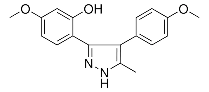 Sigma-Aldrich 5-METHOXY-2-(4-(4-METHOXYPHENYL)-5-METHYL-1H-PYRAZOL-3-YL)PHENOL,AldrichCPR