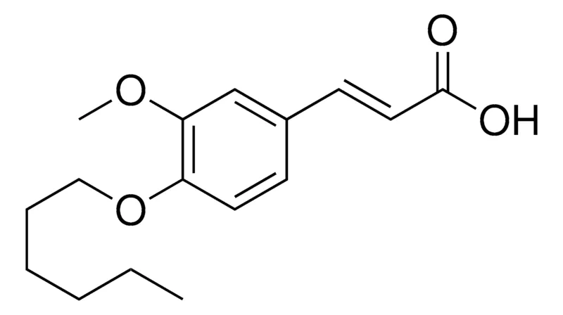 Sigma-Aldrich 3-(4-(HEXYLOXY)-3-METHOXYPHENYL)ACRYLIC ACID,AldrichCPR