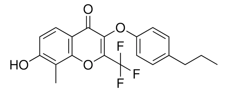 Sigma-Aldrich 7-HYDROXY-8-METHYL-3-(4-PROPYL-PHENOXY)-2-TRIFLUOROMETHYL-CHROMEN-4-ONE,AldrichCPR