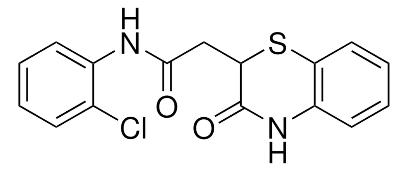 Sigma-Aldrich N-(2-CHLORO-PHENYL)-2-(3-OXO-3,4-DIHYDRO-2H-BENZO(1,4)THIAZIN-2-YL)-ACETAMIDE,AldrichCPR