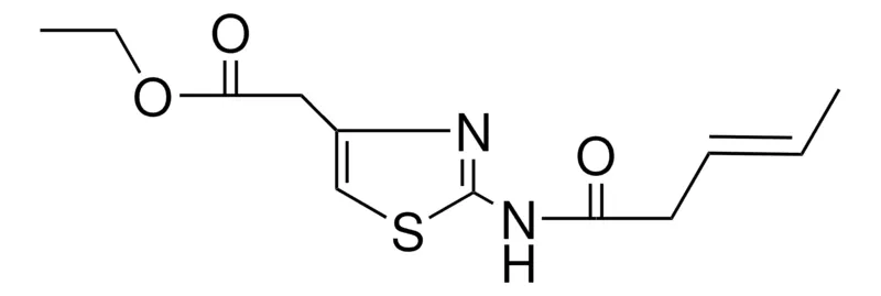 Sigma-Aldrich (2-PENT-3-ENOYLAMINO-THIAZOL-4-YL)-ACETIC ACID ETHYL ESTER,AldrichCPR