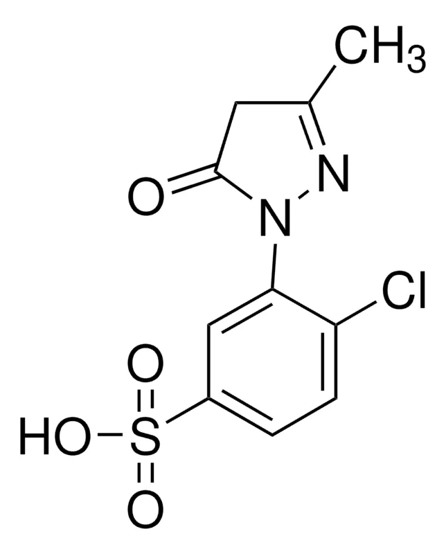 Sigma-Aldrich 4-CHLORO-3-(3-METHYL-5-OXO-2-PYRAZOLIN-1-YL)-BENZENESULFONIC ACID,AldrichCPR