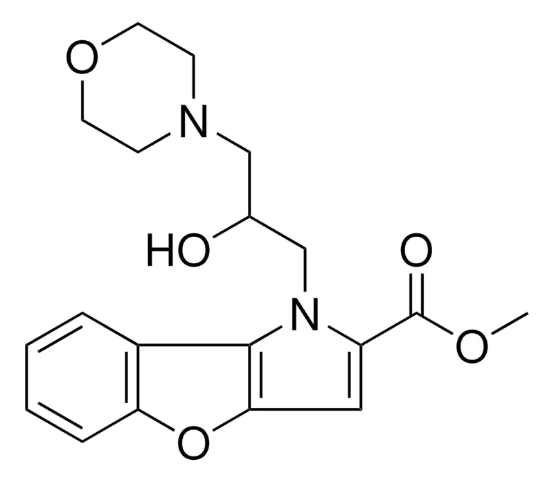 Sigma-Aldrich ME 1-(2-HO-3-(4-MORPHOLINYL)PROPYL)-1H-(1)BENZOFURO(3,2-B)PYRROLE-2-CARBOXYLATE,AldrichCPR