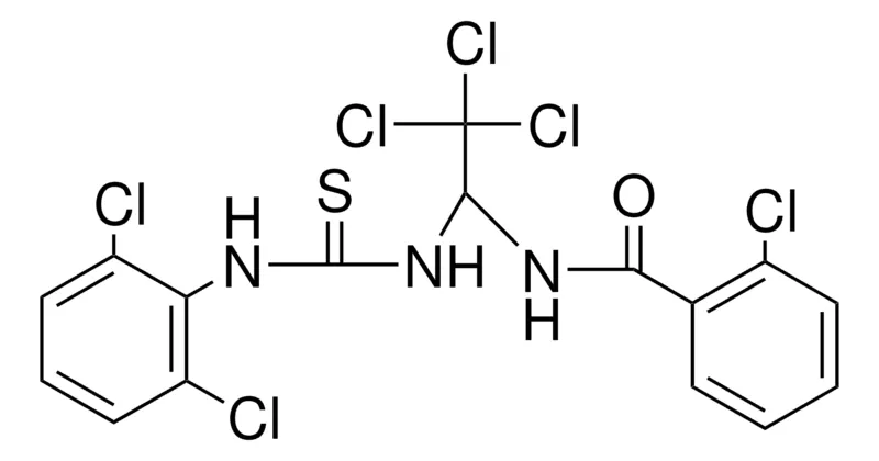 Sigma-Aldrich 2-CL-N-(2,2,2-TRICHLORO-1-(3-(2,6-DICHLORO-PHENYL)-THIOUREIDO)-ETHYL)-BENZAMIDE,AldrichCPR