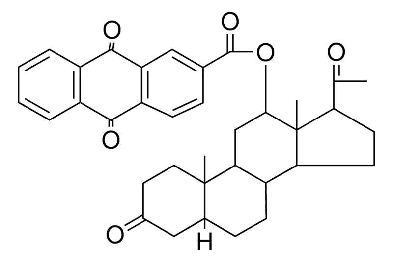 Sigma-Aldrich 12BETA-PREGNANOL-3,20-DIONE ANTHRAQUINONE CARBOXYLATE，AldrichCPR