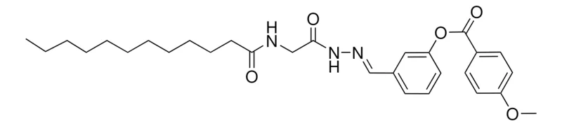 Sigma-Aldrich 3-(2-((DODECANOYLAMINO)ACETYL)CARBOHYDRAZONOYL)PHENYL 4-METHOXYBENZOATE，AldrichCPR