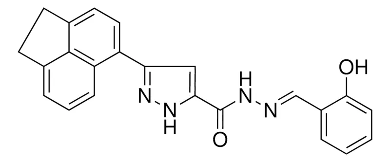 Sigma-Aldrich 5-ACENAPHTHEN-5-YL-2H-PYRAZOLE-3-CARBOXYLIC ACID (2-HO-BENZYLIDENE)-HYDRAZIDE，AldrichCPR